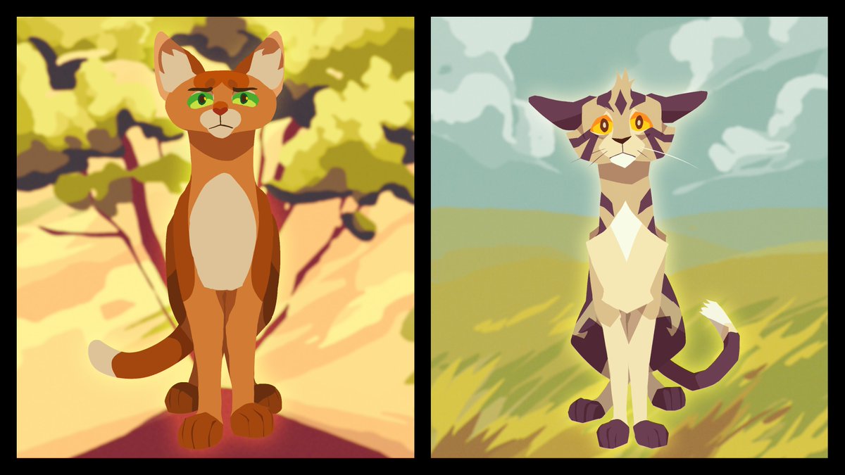 Warrior cats stuff - Time for an elimination game! I picked out a bunch of  cats I knew and made a collage of some of Nifty-Senpai's art. So, comment  ONE I repeat