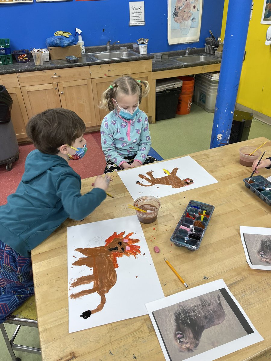 Today we learned that we will be lions and elephants for Carnival of the Animals!