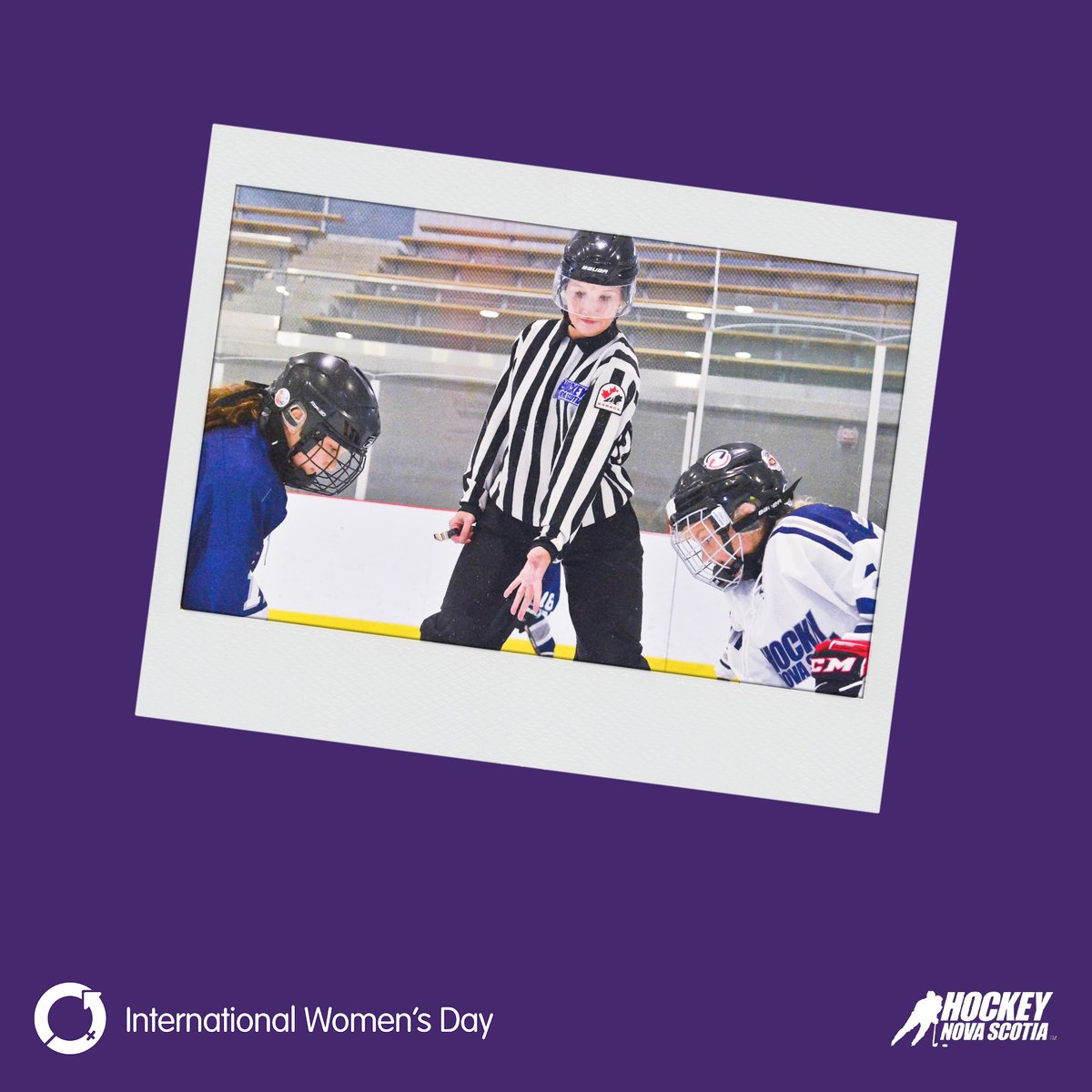 HockeyNS's tweet photo. #IWD SNAPSHOTS

"I love the game and the opportunity to continue to challenge myself to keep getting better each game. The bond that officials have is pretty special and I think those friendships play a huge role in us all coming back [each] year."

-@morgangreeek, AUS referee https://t.co/oWVWSJvjK3