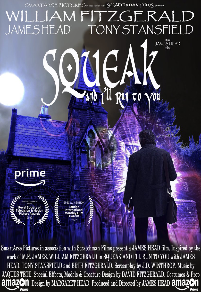 JamesHeadActor's tweet image. We appear to have won some awards. We got best narrative feature at the Indian based Royal Society of Television and Motion Picture Awards and a Special Mention at the London International Monthly Film Awards.
Proud of Will, Tony &amp;amp; Margaret.