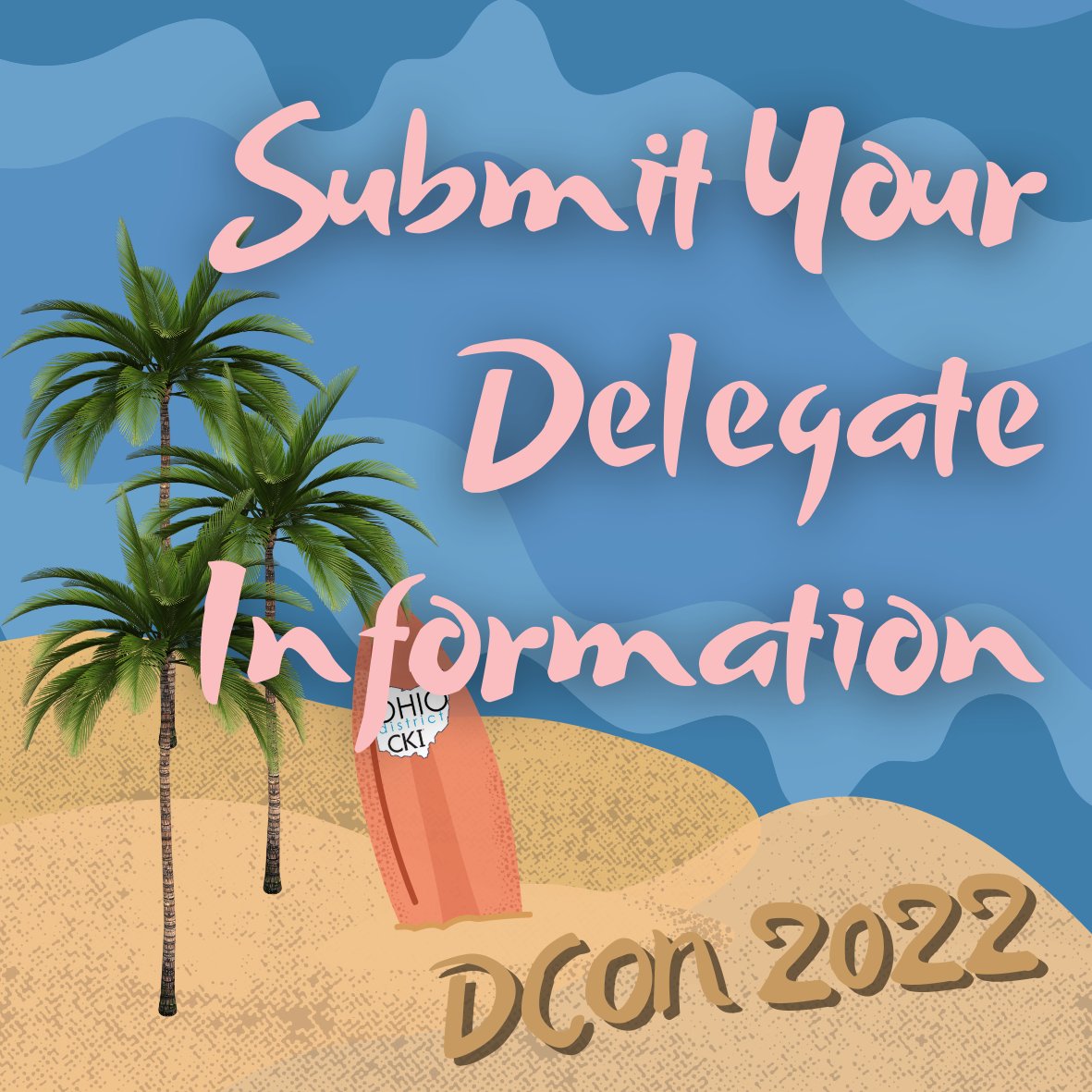 OhioDistrictCKI's tweet photo. As a reminder, all clubs who are in attendance at DCON and are in good standing may have two delegates for House of Delegates. Please complete the form below by Friday, March 18th!
https://t.co/1uOsk17MMa
#odcki #dcon2022odcki #leadership #delegates https://t.co/KI073FROZQ