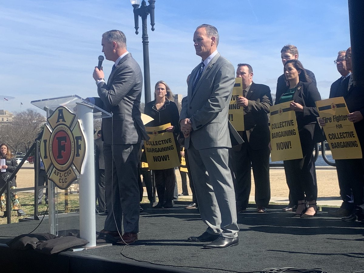 “We demand a seat at the table. We demand a voice. When we elect leaders we need them to translate the power of their office into positive change.” <a href="/IAFFPresident/">Edward A. Kelly</a>