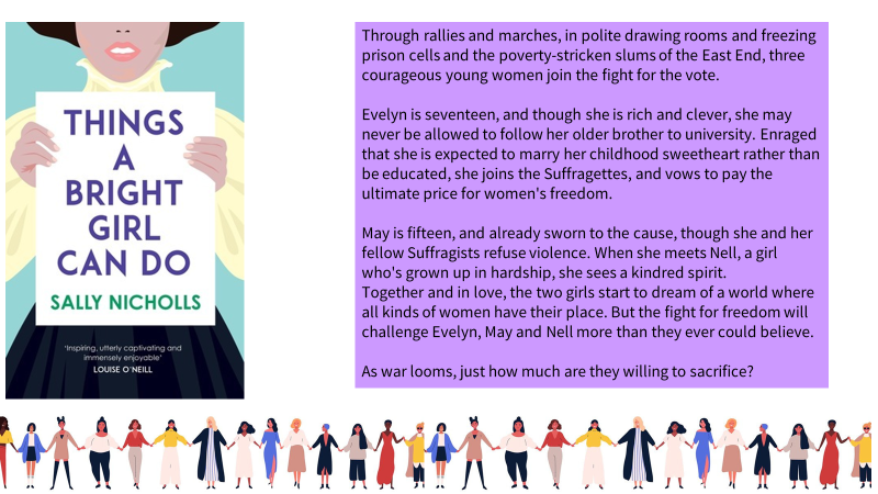 SRAEnglishDept's tweet photo. Our 2nd recommendation, using literature to #BreakTheBias we have a copy of this in the Diversity Library &amp; the feedback has been fantastic. Come &amp; see Mrs Mars if you'd like to read IT. We hope you have enjoyed Ms Keys' assembly this week celebrating all things female #IWD2022 https://t.co/ti0ZB8oHhm