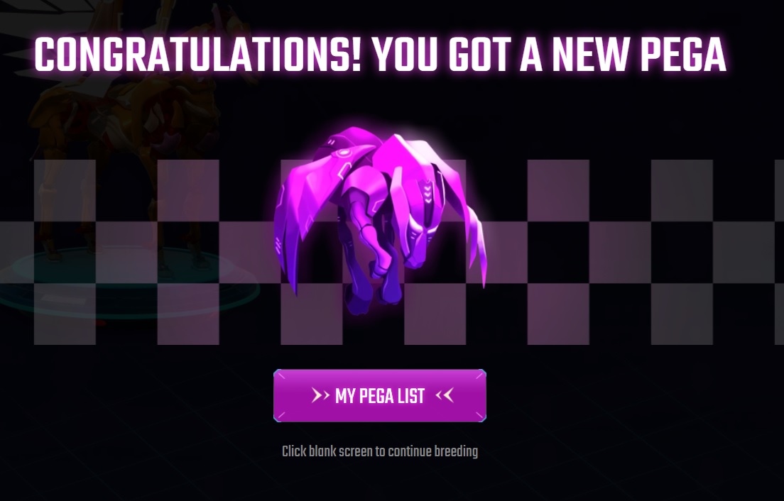 ChristosFBA's tweet photo. Another #Pegaxy breed completed! This beauty will be ready to race in 24 hours. I'll be picking one lucky winner to be a long term #PegaxyScholar and manage #TWITCHYY 🐎 

- Like &amp; Retweet
- Follow @twitchcapture 
- Tag 3 friends 

Winner will be chosen in 24hours at random..⌛️ https://t.co/Omvh5BbYYj