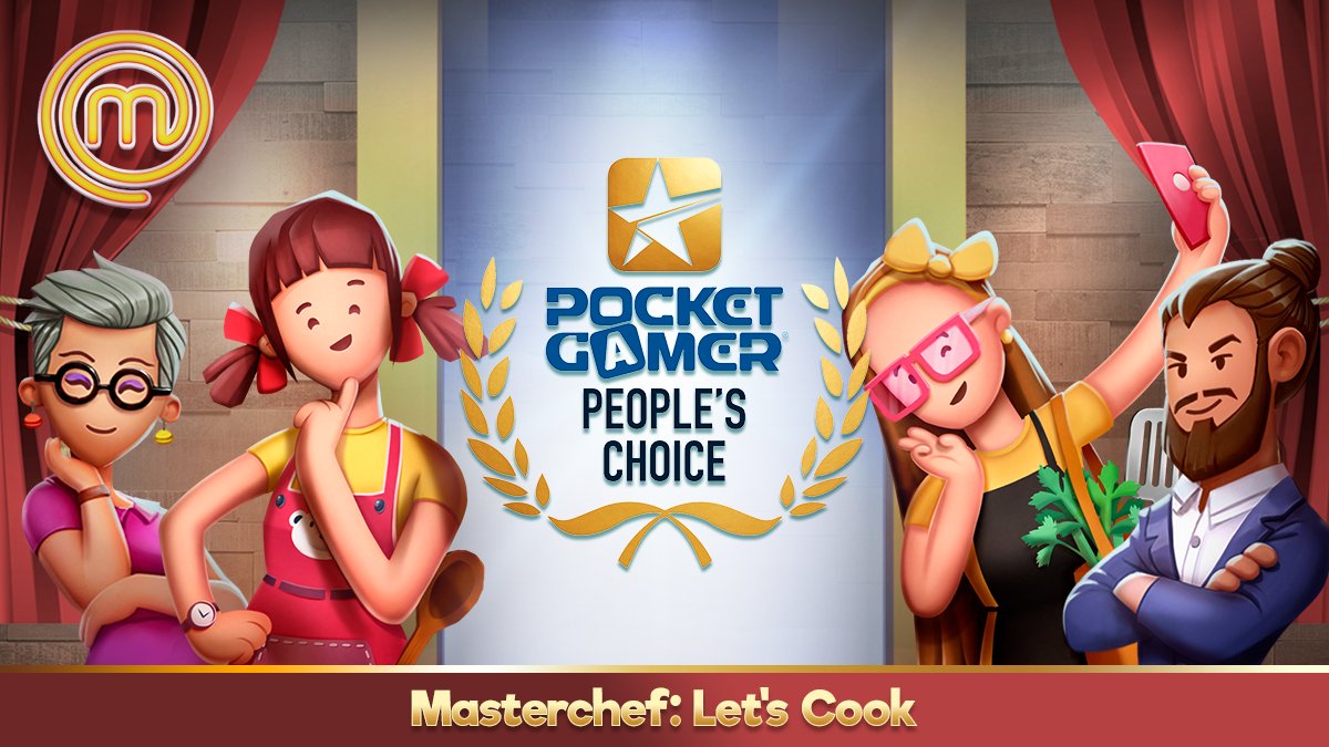 TiltingPoint's tweet image. Our title @MasterChefGame has been shortlisted for the @MobileGamesAward People&apos;s Choice 2022! Amazing work by @OldSkullGames, @VerticalQG and @Celsiusonline on this fan-favorite game!

VOTE NOW: pocketgamer.com/peoples-choice…

@PocketGamer @pgbiz #awards #TiltingPoint #raiseyourgame
