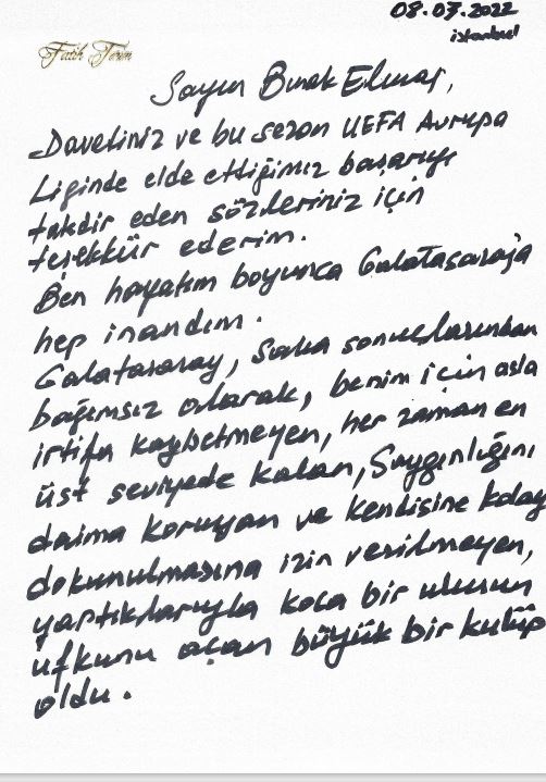 webaslan's tweet photo. 💥Fatih Terim'den Burak Elmas'a yanıt https://t.co/DjvlSvt47p