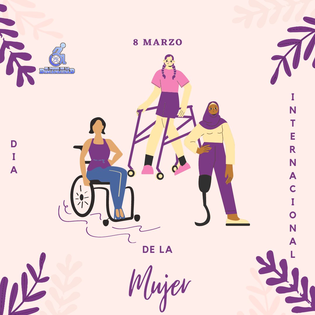 ElPoderDis's tweet image. "Día Internacional de la Mujer" 💜 #8M