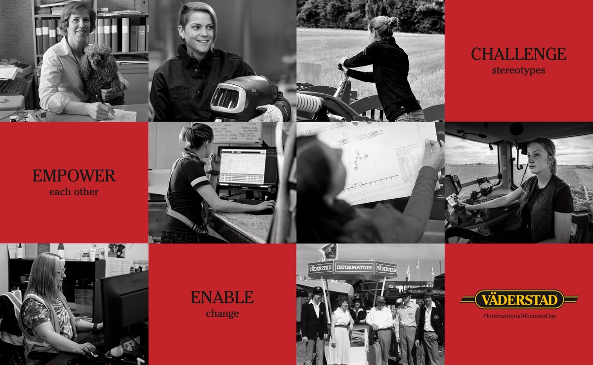 WishekT's tweet photo. #InternationalWomensDay is celebrated each year and serves as a time to reflect upon and #celebrate women's achievements while examining the challenges and #opportunities to #empower women. Today we salute the women around the world making a difference at Väderstad https://t.co/bfcgK2qlkt