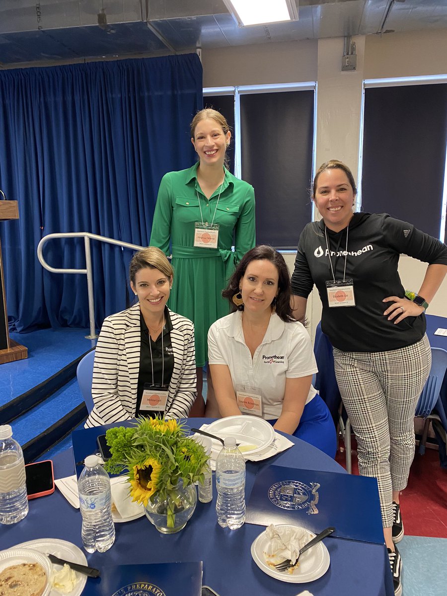 What an honor for the Ladies of Miami team <a href="/Promethean/">Promethean</a> to present today <a href="/MDCPS/">Miami-Dade Schools</a> <a href="/YWPAMONARCHS/">YOUNG WOMEN'S PREP</a> in celebration of International Women’s Day! So thankful for this experience!