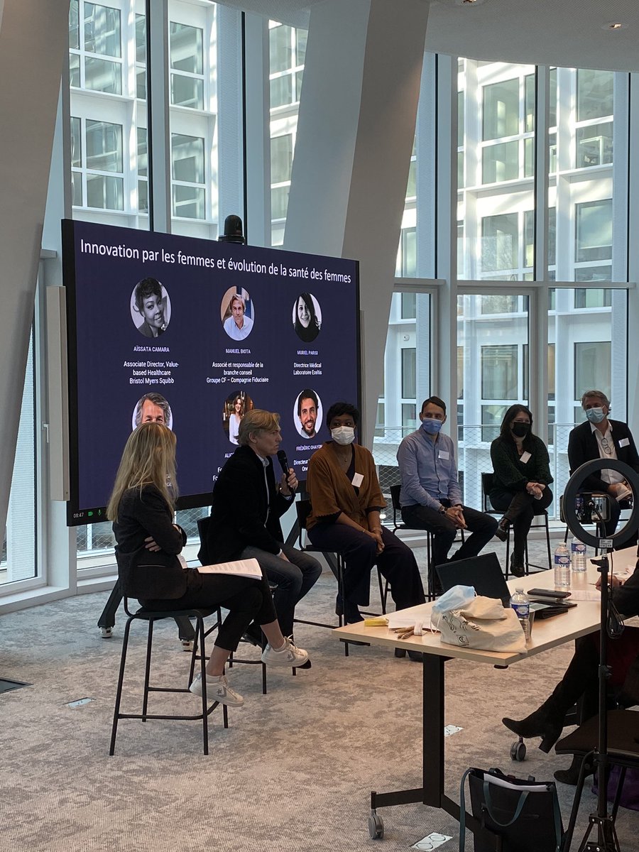 🎤#femmesdesante : #journeedesdroitsdesfemmes 

Table-ronde "Innovation par les femmes et évolution de la santé des #femmes" avec <a href="/ManuelBiota/">biota manuel</a>, Associé et responsable de la branche conseil du @CFiduciaire. 

👉 femmesdesante.fr