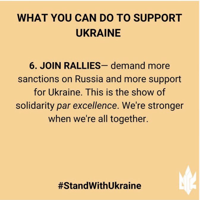 SenecaSLAFS's tweet photo. On this day, SUSK will show the world how powerful voice and the strength there is found in unity for standing with Ukraine.

Use this day to amplify your projects or your initiatives to continue to stand in solidarity together. (2/3) https://t.co/4yD1amVVya