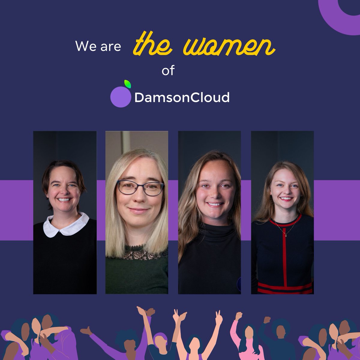 💜 Happy International Women's Day! 💜

Today, we are supporting  women in tech, a highly male dominated industry. 

Being a woman in tech means respect, support, and  gratitude.  

#womenintech #happyinternationalwomensday #damsoncloudwomen