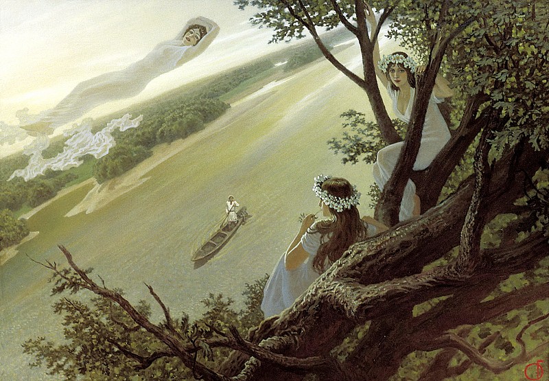 Борис Ольшанский. «Русалия». 1998 г.