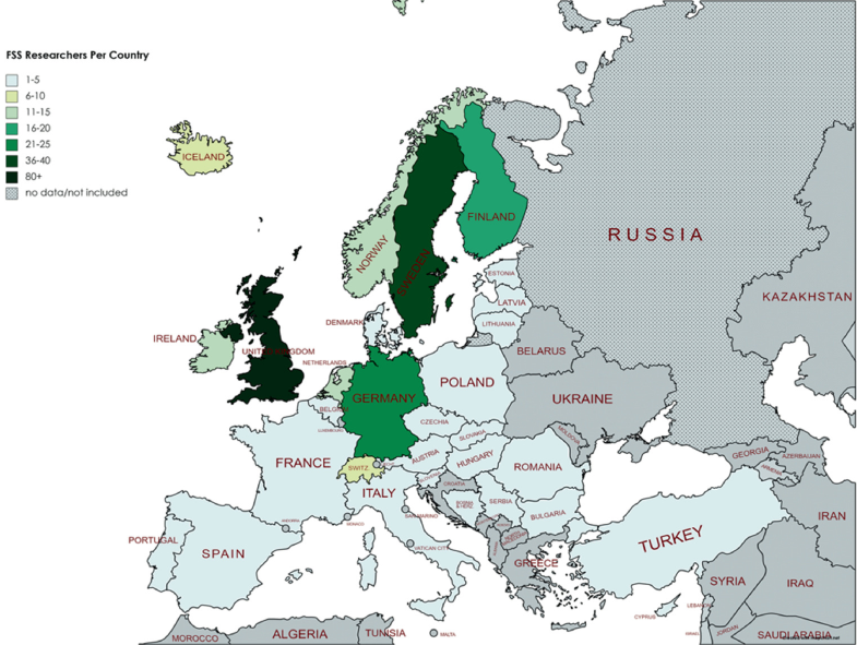 MilaOSullivan's tweet photo. @DanielaLai_ @KrulisovaKatka @AnnTowns3 @MariaSternSGS Dear @DanielaLai_ @EBStavrevska @b_santoire @amyirja @AGasztold and others, thank you for helping us with this map. It was challenging to find FSS scholars in some European locations. 
The book is OPEN ACCESS here: https://t.co/fPALYcTZsQ https://t.co/mZtbTk9KWe