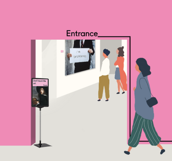 awlilnatty's tweet photo. 📣@_shonareilly: The brief: Get young people who think art is pretentious, to engage with galleries.
My idea: I took the piss out of the masters and made 'The Meme Exhibition' - a place for people to engage with art through a more modern lens - memes.
#InternationalWomensDay https://t.co/neTXJbDFac