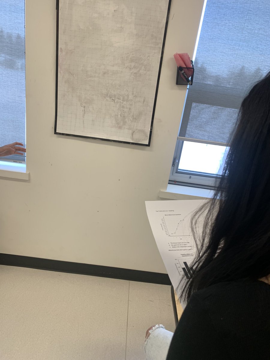 vendi55's tweet image. Had my @oneilltitans work place math classes do two truths and a lie activity. Great discussion and observations made. Even better when all 3 choices are truths 😉#rcsdthinks #thinkingclassroom