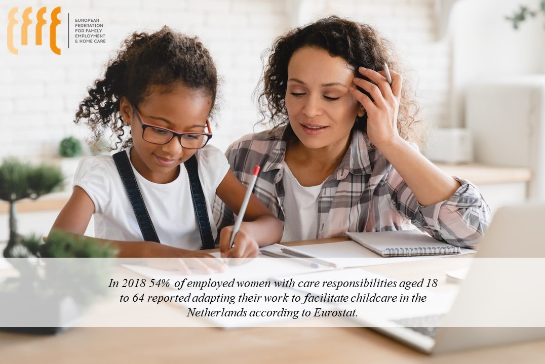 Whilst providing women with affordable and quality solutions to externalise domestic and care responsibilities, #PHS foster the reconciliation of work and family life. #IWD2022 
Source Eurostat: bit.ly/3hMl2jQ
