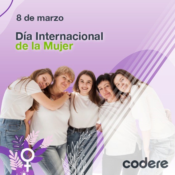 Hoy el mundo admite que hay mucho que cambiar. 
8 de Marzo. #DiaInternacionalDeLaMujer #Diadelamujer #Grupocodere