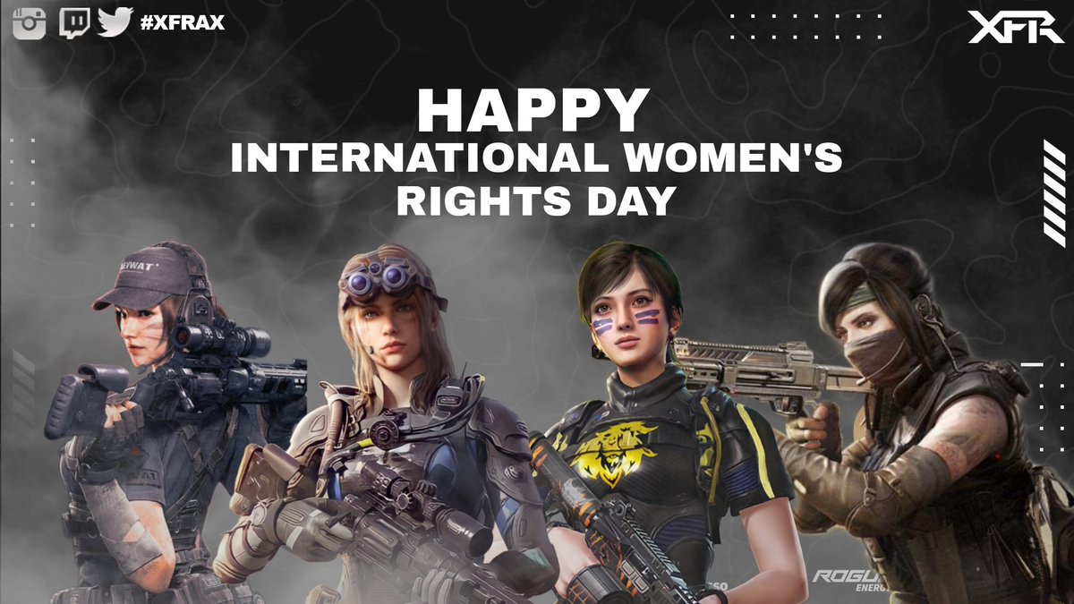 HAPPY INTERNATIONAL WOMEN'S RIGHTS DAY ! 💕

Who is your favorite female figure or game character ? 

#WomensDay #WomensDay2022