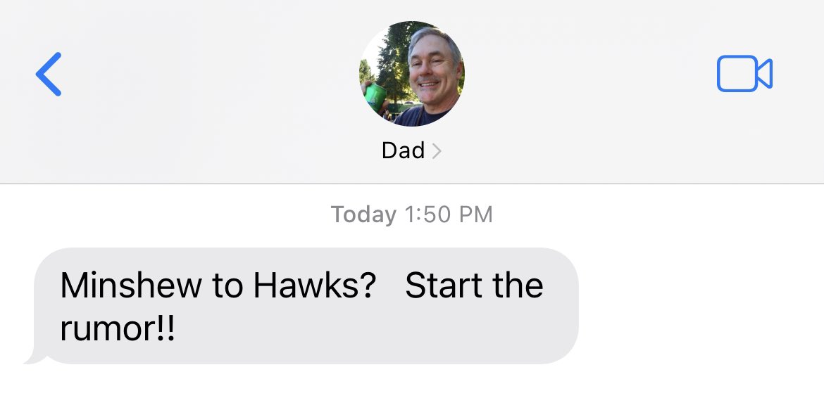 TaylorGrahamTV's tweet image. You heard the man #MinshewtoSeattle