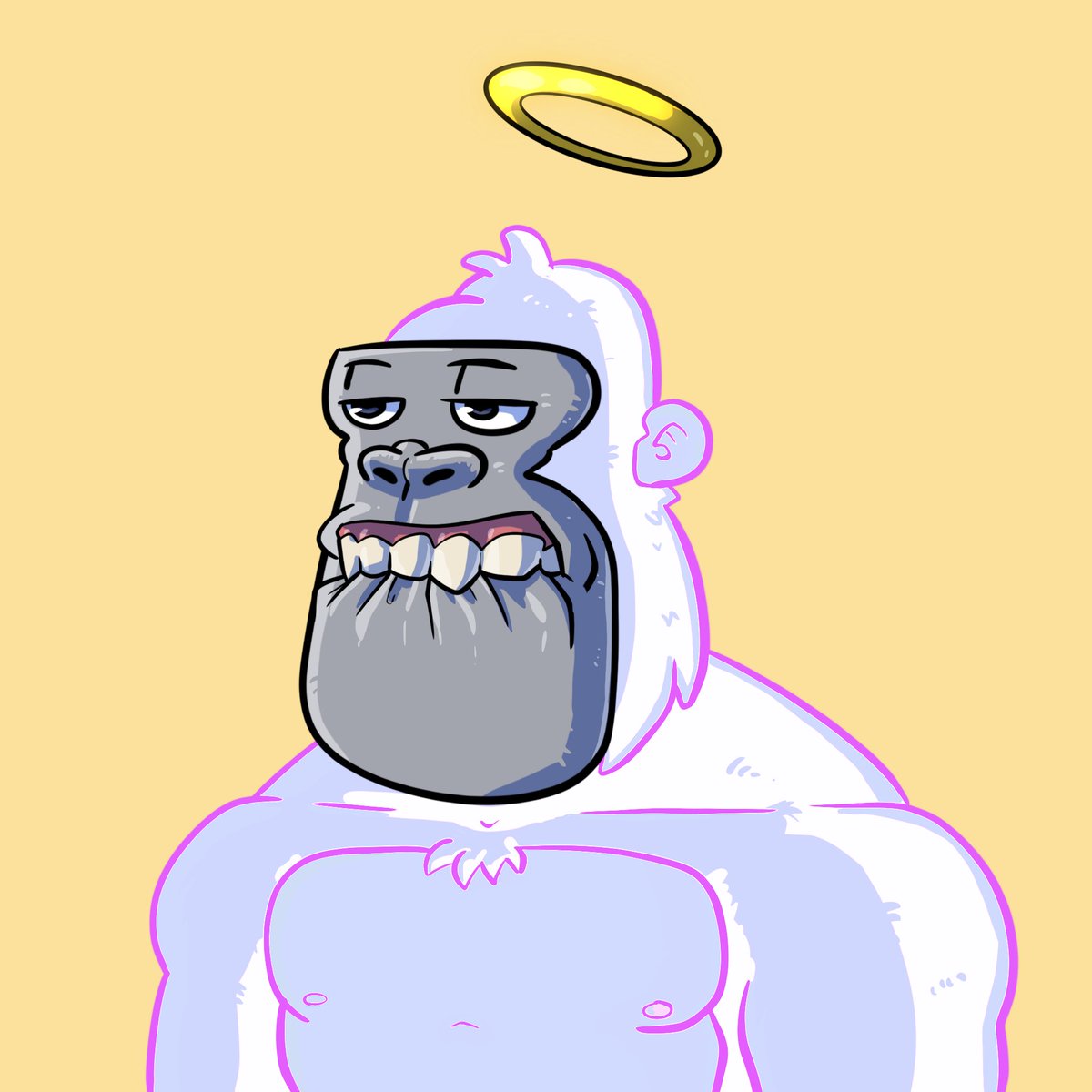 🚨 GIVEAWAY 🚨

 @gorillaglue_42 is Giving away 1 #GMSCNFT 

🏦Staking live - earning $GMSC
🦍 breeding coming

1)  Follow @gorillaglue_42 &amp; <a href="/GMSCNFT/">GORILLA MILLIONAIRE SOCIAL CLUB RUGGED</a>
2) Like/RT
3) Comment which one you'd like

Winner Will be Drawn wen he reach 125 Follow🎉#NFTGiveaway #SolanaNFTs #NFT #MagicEden