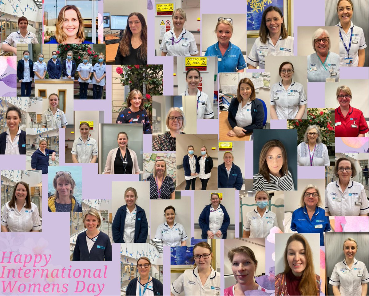 NICCBeamTeam's tweet photo. Happy International Women’s Day 

We have an amazing team of professional women who work within Radiotherapy ! 

Here are some amazing women who work tirelessly each day at the Belfast Radiotherapy Department 

#InternationalWomensDay 

#teambehindthebeams https://t.co/nuYDQM4Ea6
