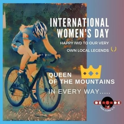 To the Queens of De Ronde 👸
#InternationalWomensDay2022 #derondevancorkcc #qom