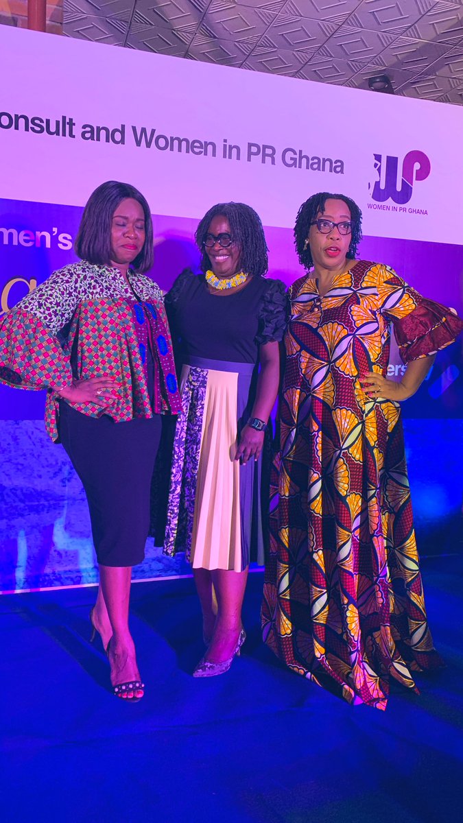 Happy International women’s day to <a href="/EsiEssuman/">Esi Essuman-Johnson</a> and <a href="/baabacof/">Baaba Cofie</a> of  <a href="/MahoganyConsult/">Mahogany Consult</a>. 

Also, for 10 years of “slaying dragons” ( inside joke cc:  <a href="/PaulinKuranchie/">Paulina Kuranchie🇬🇭</a>) in PR consultancy services.

Thank you for sharing your story tonight with <a href="/womeninprghana/">womeninprghana</a>. 

#IWD2022