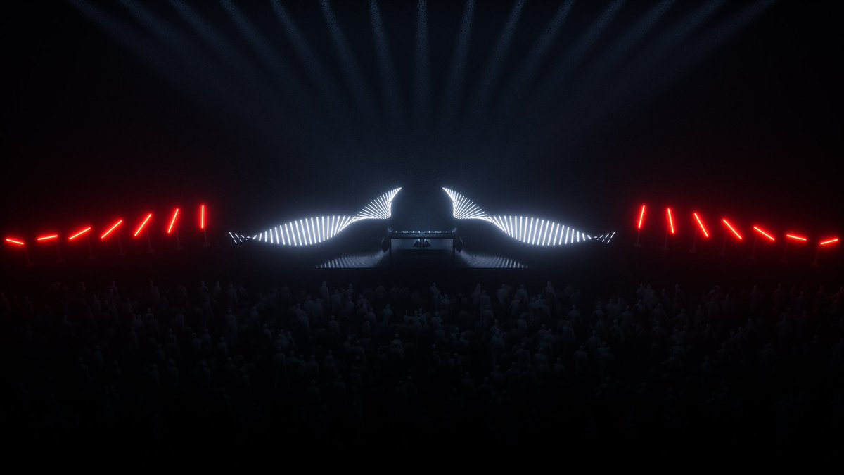 visivtechno's tweet photo. Sneak peak our our futuristic stage design, ready to enter to our world ? 

Stage design by @CollectifScale 🧬

🎟 https://t.co/0zETzmqdzz 

— à @ParisLaDefArena https://t.co/yDXYFPeKh4