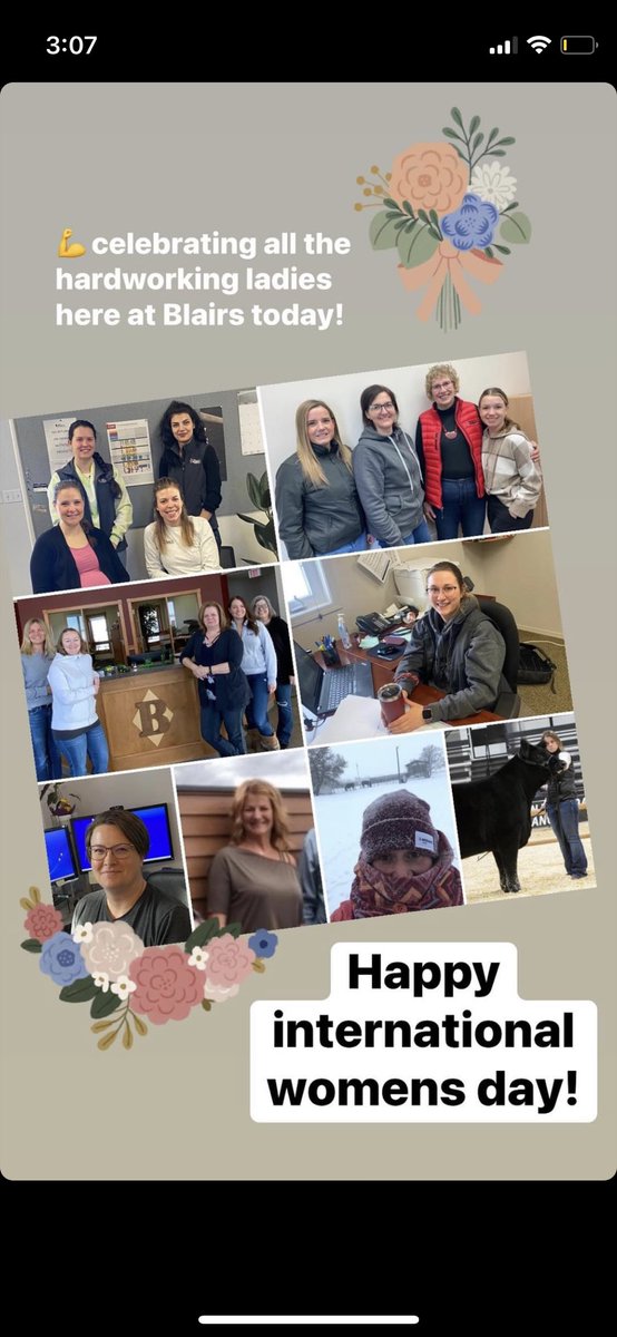 BlairsAg's tweet photo. #IWD2022 Our team wouldn’t be the same without all of our hardworking and talented women! Happy International Womens Day to our crew of ladies and to all the women out there 🎉🌎🌱
#takethegrid #WomenInAg #blairs https://t.co/GxdIuTSKnm