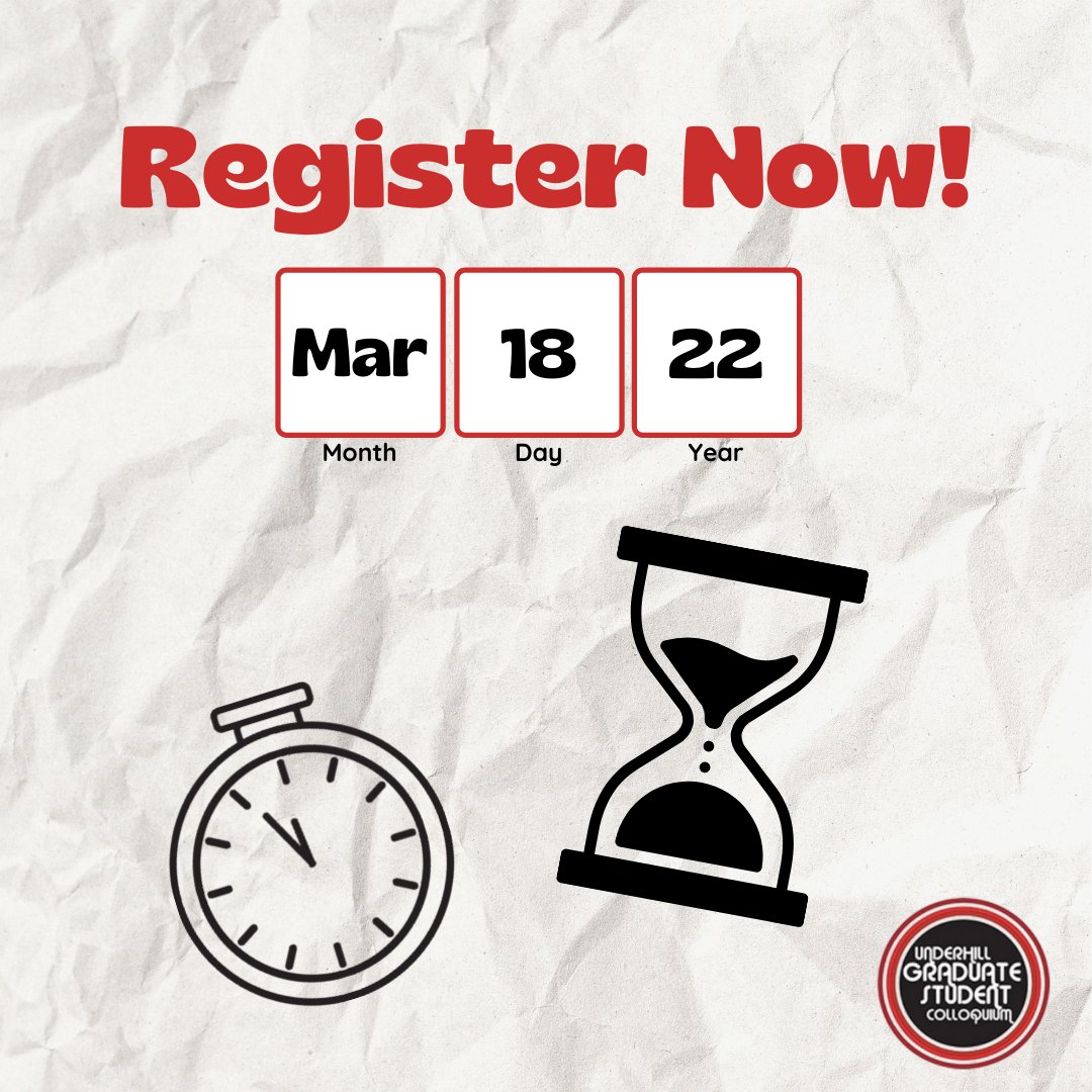 Underhill Graduate Student Colloquium tweet media