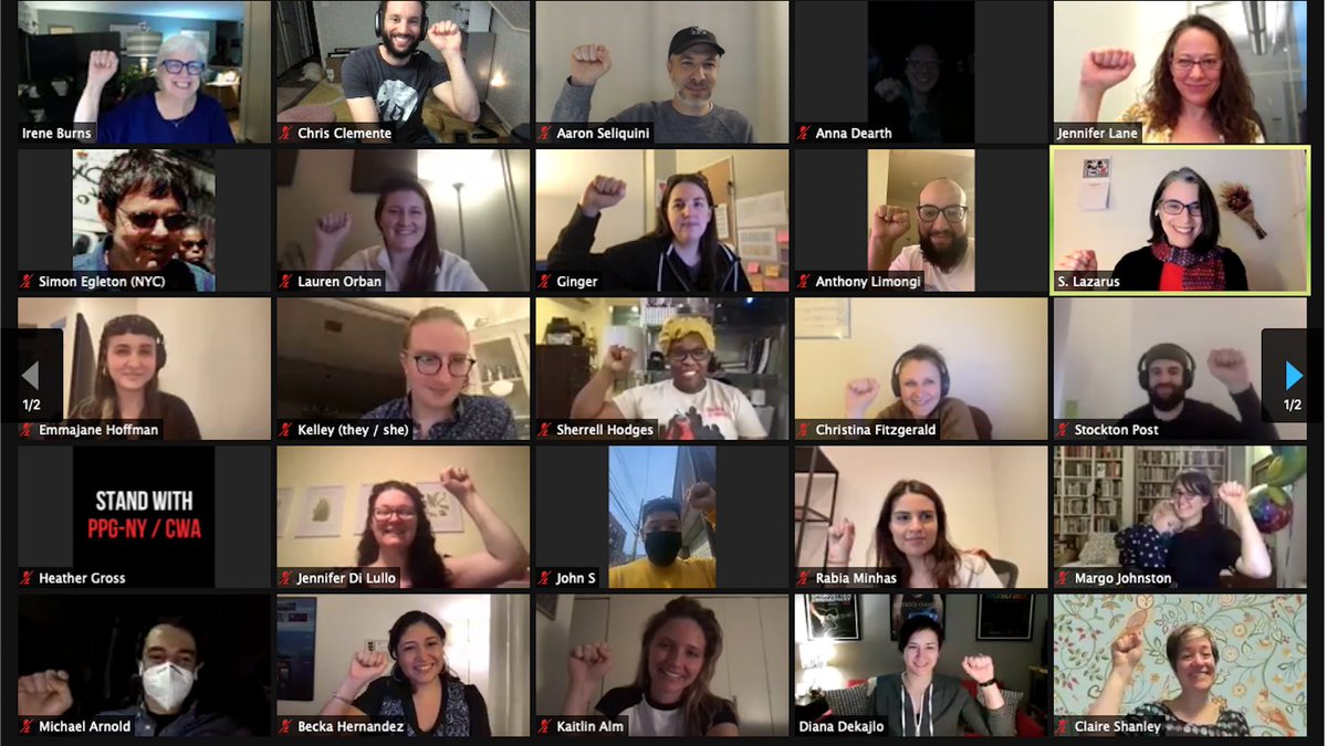 PostProdGuild's tweet image. Supporting Post Production Guild-NY means supporting people like this. We work hard, and we work in the background, but we are not invisible!