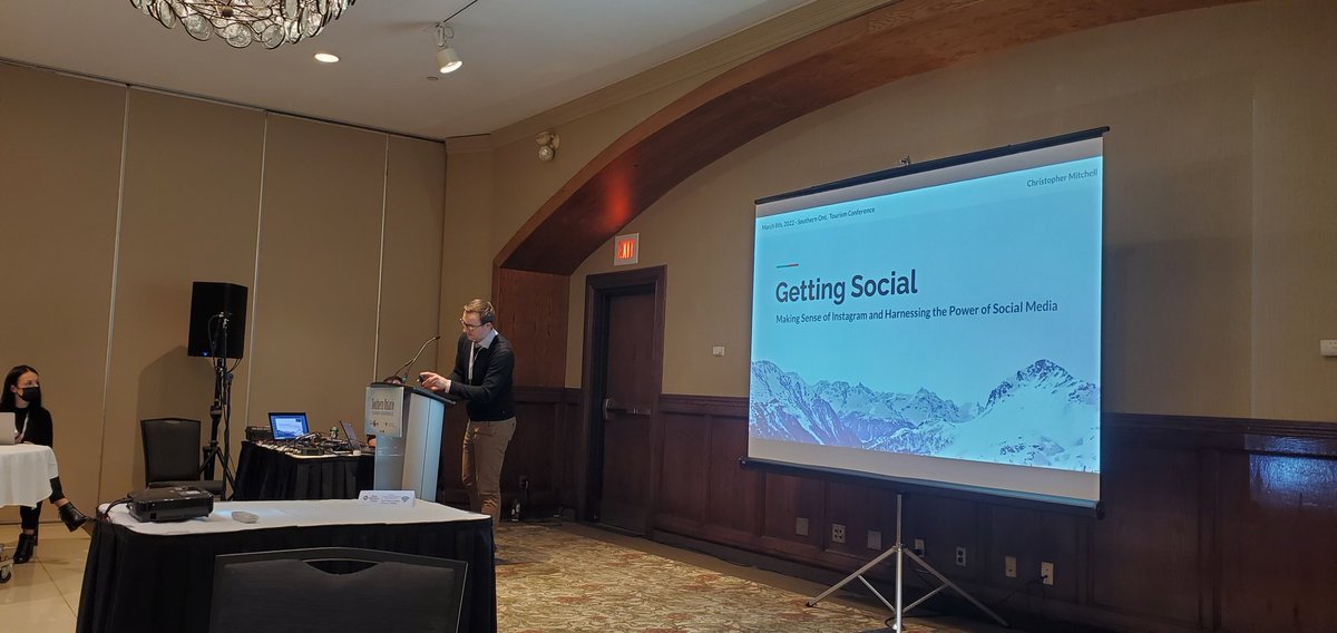 SWOTourism's tweet photo. @travelingmitch provided excellent suggestions for "getting social" using digital tools!
If you attended his session, what was your favourite takeaway?
#SOConf22 https://t.co/YG6oTmsIQ1