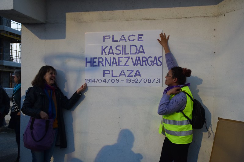 8 M Bidasoa. Aúpa neskak.