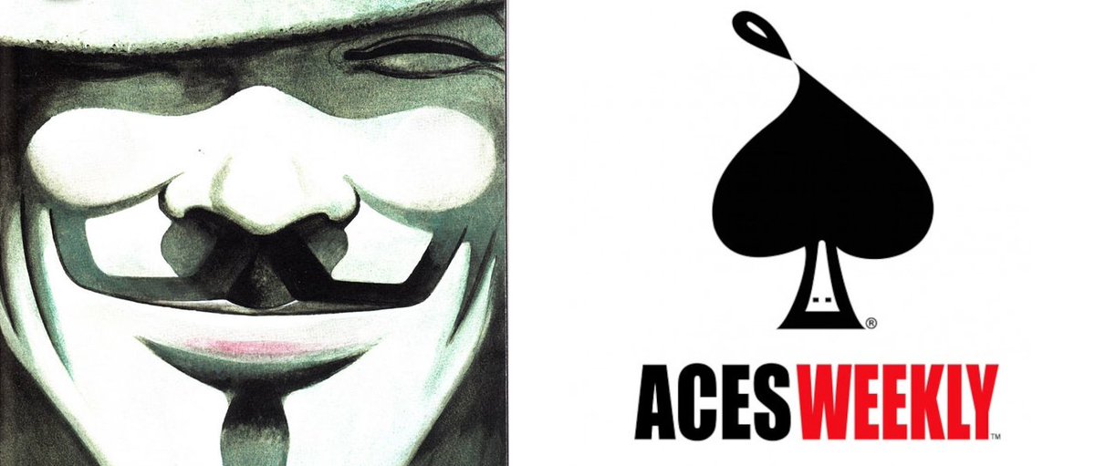AceComicals's tweet photo. 127: ACE COMICALS- V FOR VENDETTA? L FOR LLOYD!
our latest episode! We get to chat with the legendary @LFORLLOYD, chiefly about V FOR VENDETTA and their Online anthology series @AcesWeekly https://t.co/qTyd5Onn6f
https://t.co/ahv4DfRiqE
#vforvendetta #V #comics #acesweekly https://t.co/8WYCq6D64p