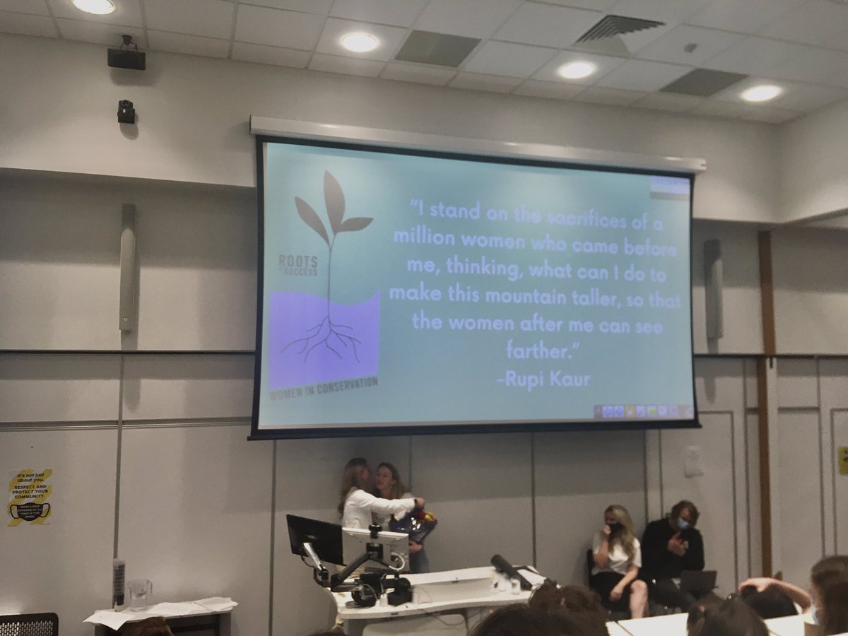 Happy #InternationalWomensDay! 💪🏽

In honour of the day I attended tonight’s #WomenInConservation conference and it was the best line-up of truly inspiring women. ✨

Could you end the evening any better than with a Rupi Kaur quote? 

<a href="/WICCornwall/">Women in Conservation, Cornwall</a> <a href="/UniExeCornwall/">University of Exeter, Cornwall</a>