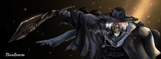 Bloodborneやりてぇけどできなくて寂しいから前のアカウント(ブラボアカ)で描いてたやつ置いちゃう…( ˘ω˘)_ 