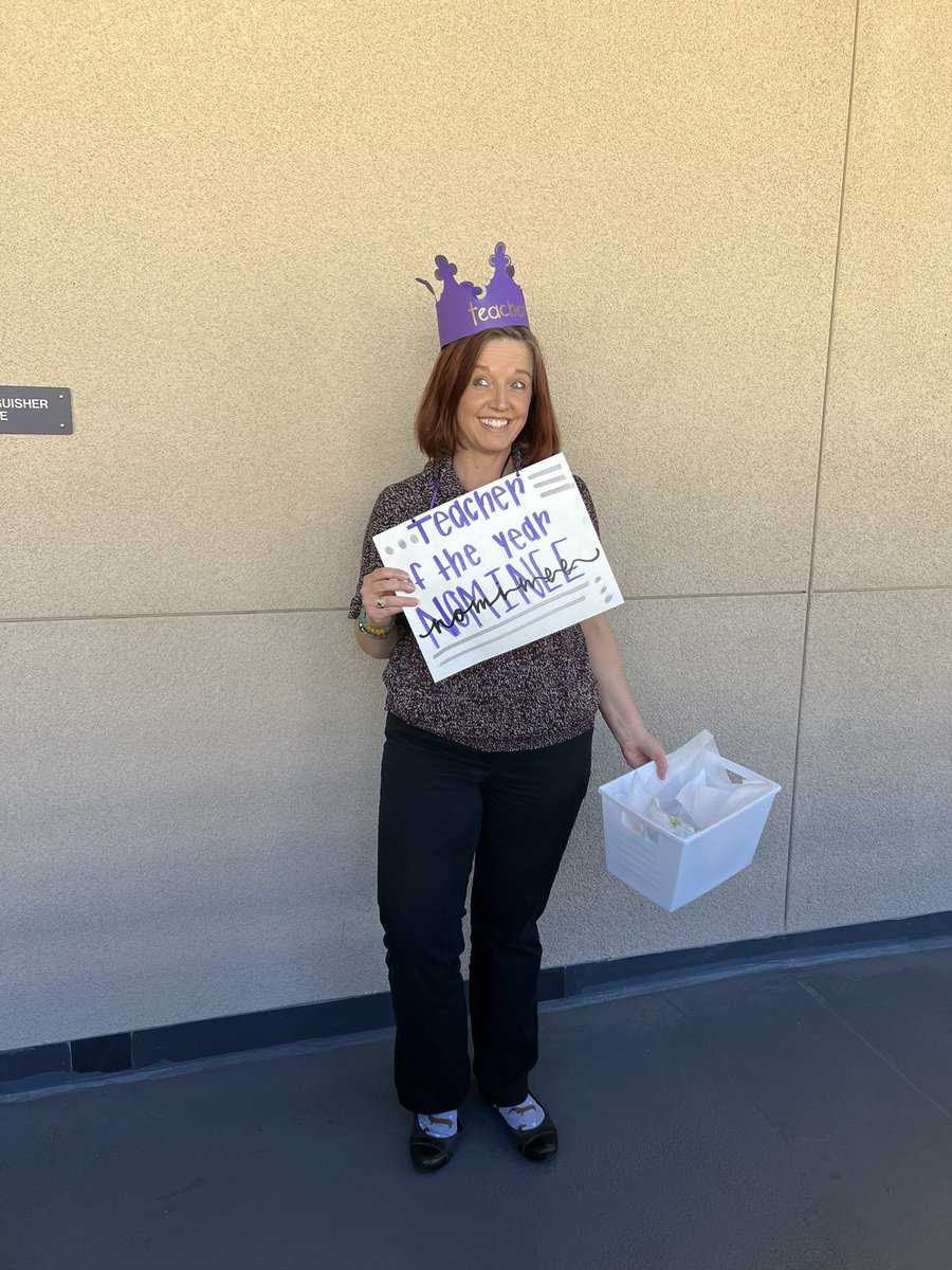 TEACHER OF THE YEAR NOMINEE #8… MRS GUERRERO ⭐️💜