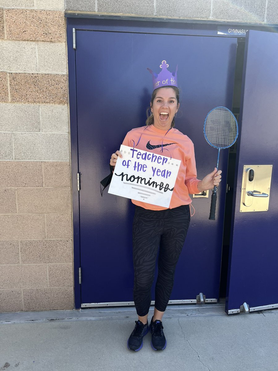 TEACHER OF THE YEAR NOMINEE #9… MS POSTLMAYR ‼️💜