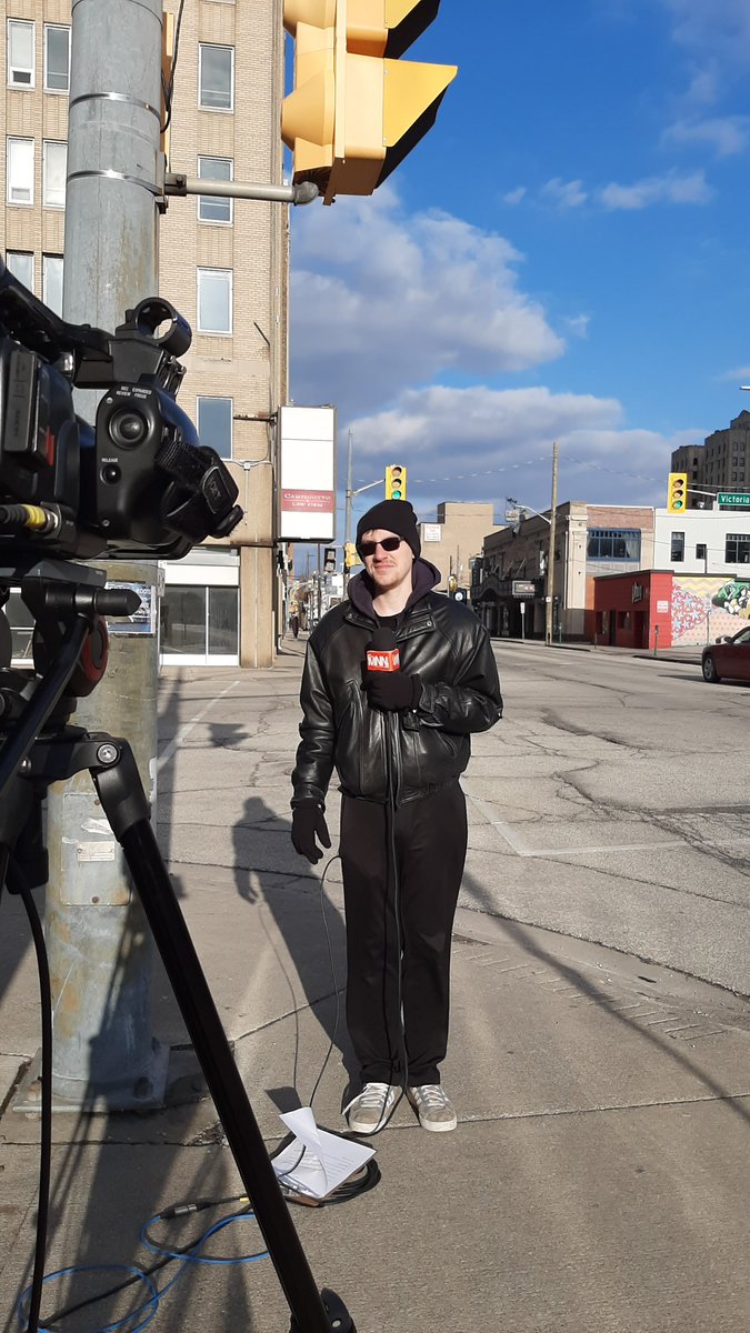 We got weather from the street corner on the <a href="/The_MediaPlex/">MediaPlex</a> News Now. Catch your forecast tonight at 5 on <a href="/yourtvwindsor/">yourTV Windsor</a>. #YQG #JRN428 #LOCAL #NEWS #WEATHER.
