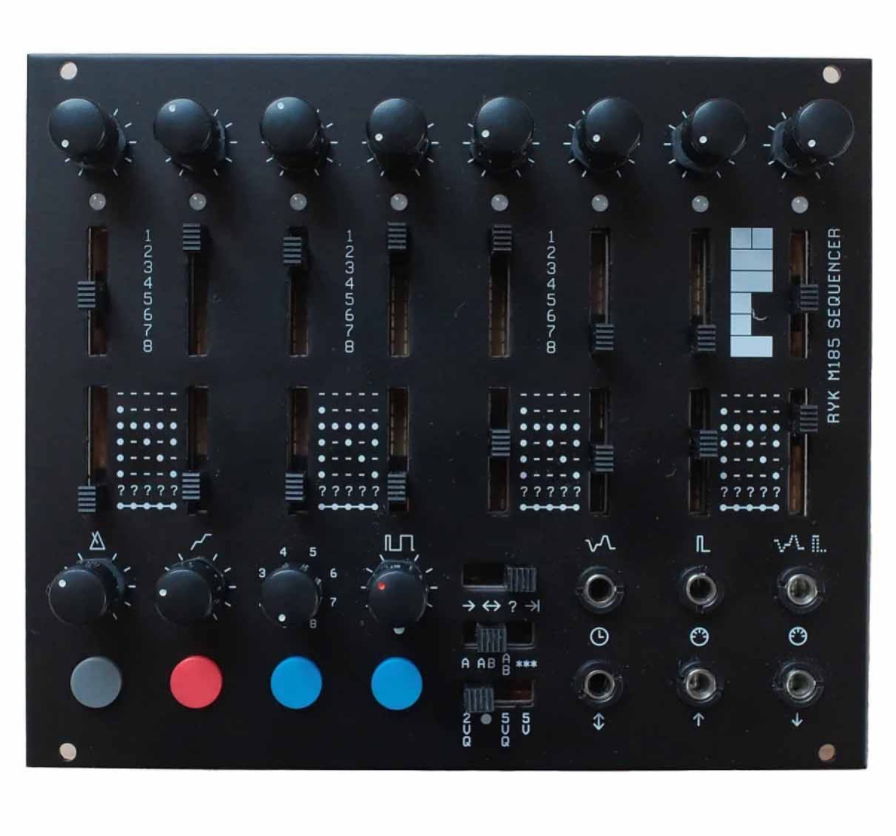 Now stocking the RYK M185 Sequencer kit! A hands on performance sequencer design that inspired the metropolis and metropolix. 2 channels of sequencing gold!