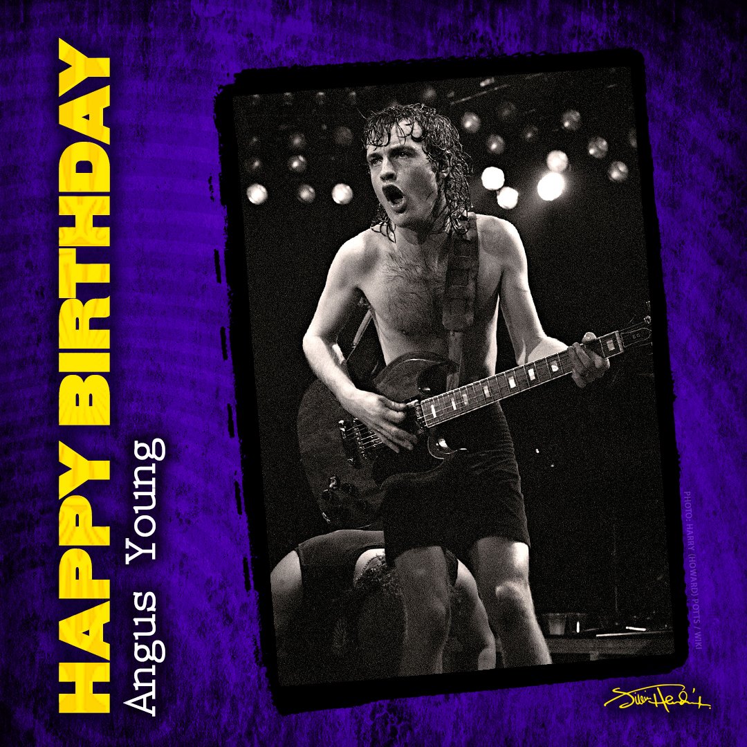 Happy Birthday Angus Young 