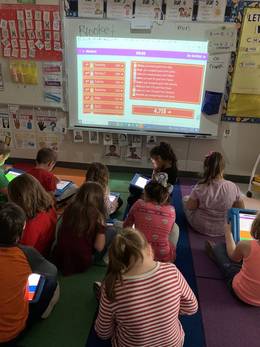 Introduced my kids to <a href="/PlayBlooket/">Blooket</a> and it was a huge success! Great engagement activity while reviewing math concepts