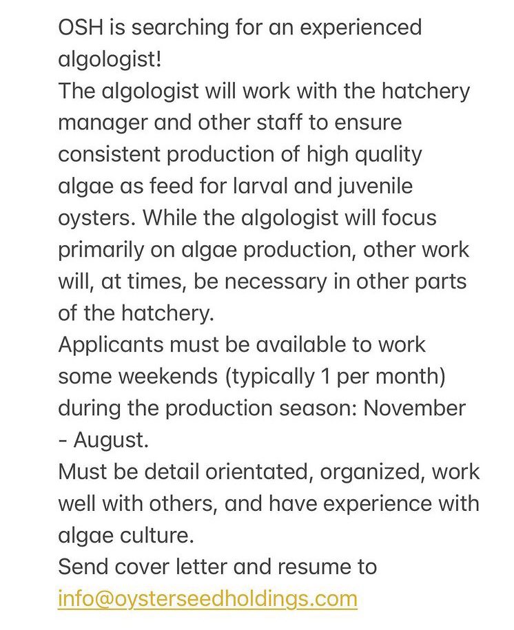 Oyster Seed Holdings tweet media