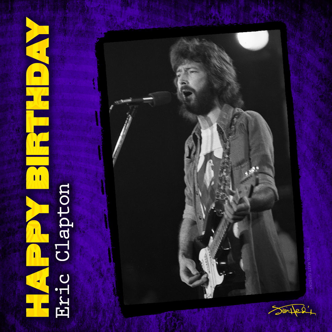 Happy Birthday Eric Clapton 