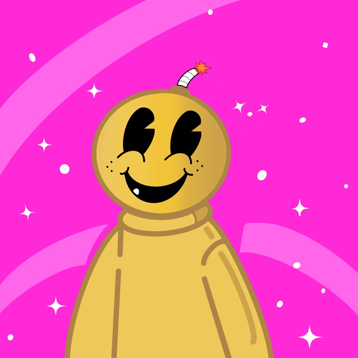 NFTLostuniverse's tweet photo. From the deepest gold mines, to a lost universe...💛

GOLD Bombhead 1/1 https://t.co/sIc1LefB0b