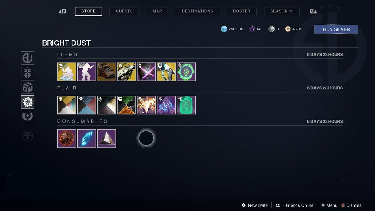 HoldToReset's tweet photo. New items are for sale in the Destiny 2 Eververse shop today following the weekly reset. https://t.co/ySX3xpHSjT
#Destiny2 #Eververse #BrightDust #FeaturedItems https://t.co/35XuKkxWsA