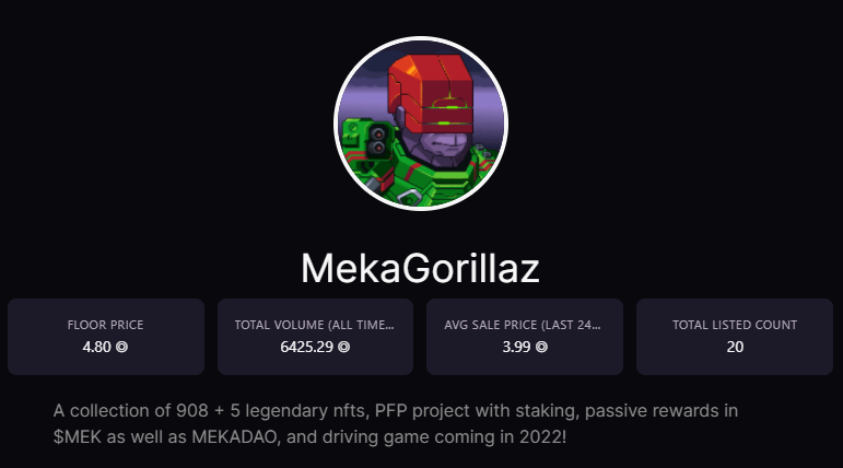 MekaGorillaz's tweet photo. 20 listed? 👀

Glitch on ME?  Oh, no, just a faithful community 
91% staked 

love you guys!

Probably nothing.... https://t.co/3FZpjBZnB3