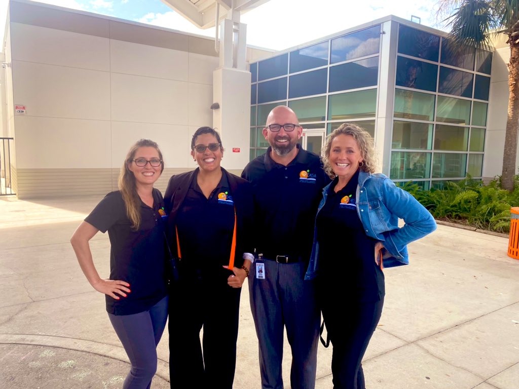 Representing OCASA at Boone today. 🧡🤍🧡