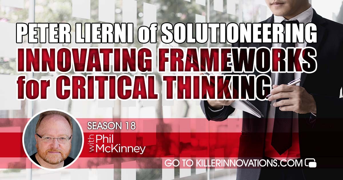 Innovators_Net's tweet photo. New podcast episode: https://t.co/OMuFTFjm4d 

"Peter Lierni of Solutioneering on Innovating Frameworks for Critical Thinking"

The Solution Engineering Tool (SET) is a framework that takes an engineering-based approach to win competitive deals. 

Sponsored by @Zoom https://t.co/RfMXkCjYuG